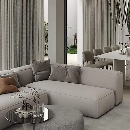 빌라 Luxury Azulis Athos - Pool, Rooftop Terrace & Sea View And Elevator Access