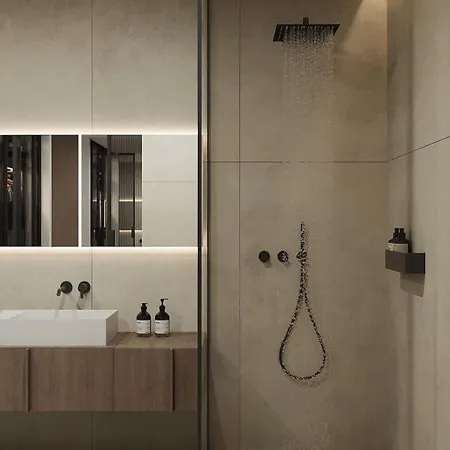 빌라 Luxury Azulis Athos - Pool, Rooftop Terrace & Sea View And Elevator Access 골푸아랑시