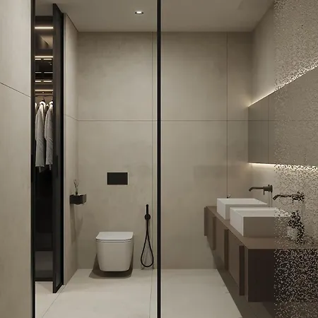 Luxury Azulis Athos - Pool, Rooftop Terrace & Sea View And Elevator Access 골푸아랑시