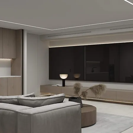 Luxury Azulis Athos - Pool, Rooftop Terrace & Sea View And Elevator Access ヴィラ